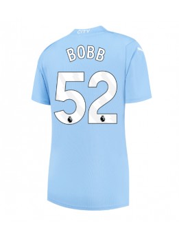 Manchester City Oscar Bobb #52 Heimtrikot für Frauen 2023-24 Kurzarm